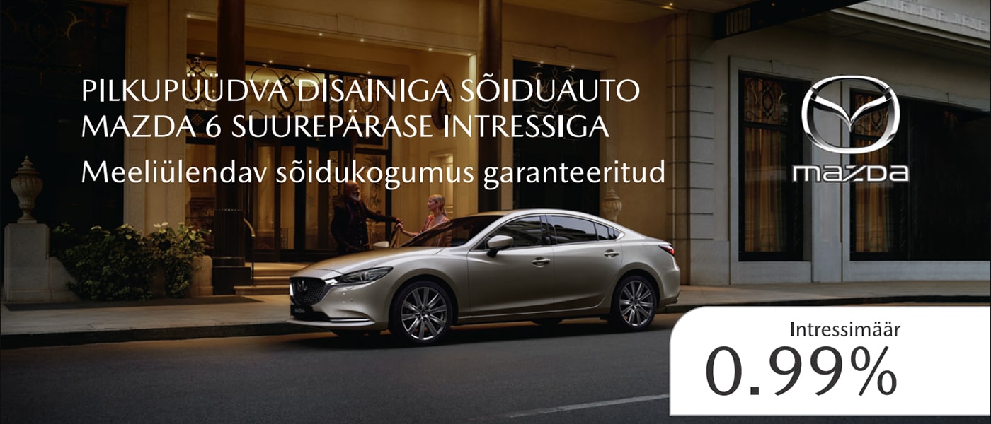 Mazda 6 kampaania 03.2022