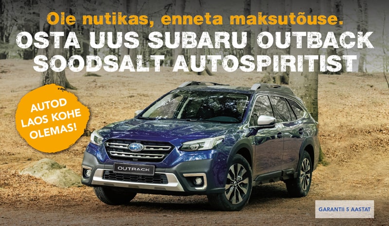 OSTA UUS SUBARU OUTBACK SOODSALT AUTOSPIRITIST