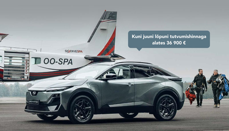 Subaru Uncharted kuni juuni lõpuni tutvumishinnaga alates 36 900 €