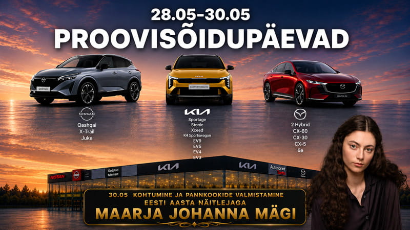 Proovisõidupäevad Autospirit Tartus